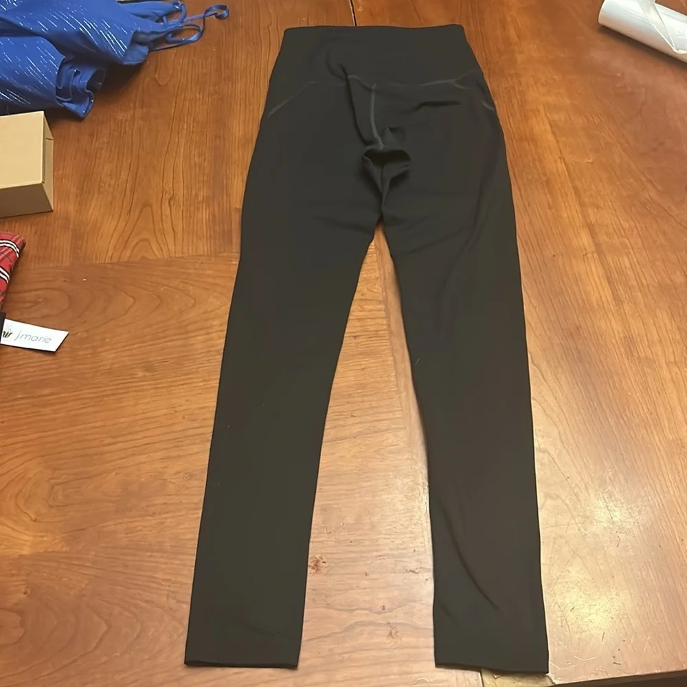 Girlfriend Collective Black High-Rise Leggings Size XS